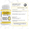 MAAC10 100mg CoQ10 (60 Capsules) | Antioxidant CoEnzyme Q10 for Energy Levels - Non-GMO, Gluten Free, Vegetarian (60 Day Supply)
