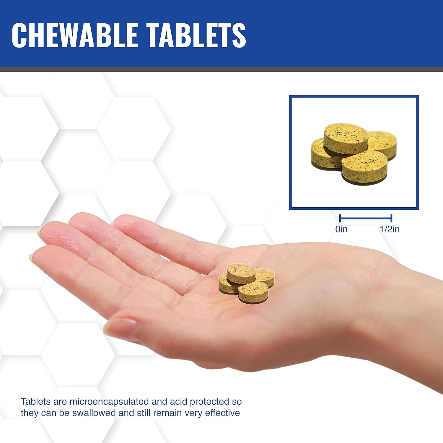 MAAC10 NADH + CoQ10 Chewable Tablets (3-Pack - 180 Tablets) | 50mg PANMOL® NADH + 100mg CoQ10 Supports Fatigue, Energy and NAD+, Non-GMO, Gluten Free, Vegetarian (3 Month Supply)